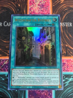 Yu-Gi-Oh! Witchcrafter Bystreet MP20-EN229 1st Edition Ultra Rare NM -image