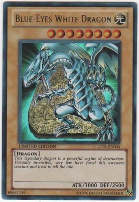 Blue-Eyes White Dragon - LC01-EN004 - Ultra Rare - Limited Edition LP YuGiOh!  L-image