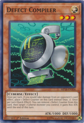Defect Compiler - MP18-EN104 - Common - 1st Edition NM YuGiOh!  2018 Mega-Tin Me-image