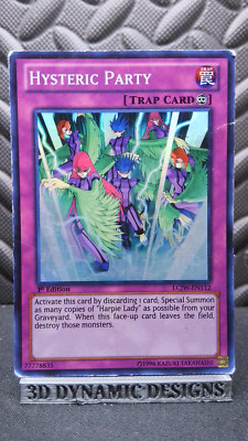 | Yugioh Hysteric Party LCJW-EN112 1st Edition Super Rare  Joeys World HP 🔥 |-image