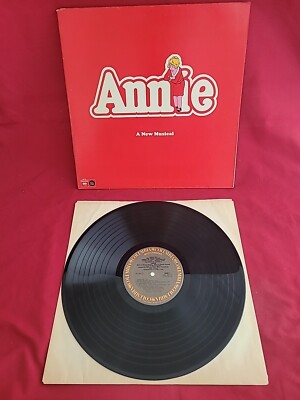Annie A New Musical Original Cast Vinyl Record Album PS 34712-image