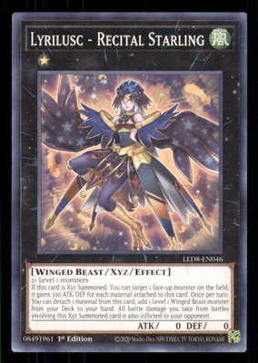 Yugioh Lyrilusc #LED8-EN046 Legendary Duelists: Synchro Storm LP-image