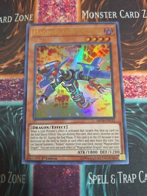 Yu-Gi-Oh! Magnarokket Dragon MP18-EN112 Ultra Rare 1st Edition Near Mint a1/-image