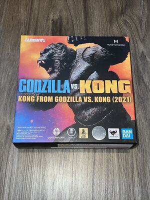 S.H.MonsterArts Godzilla vs. Kong King Kong Figure - 145mm (2021)-image