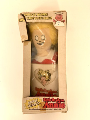 1973 Vintage Little Orphan Annie 7” Doll-image