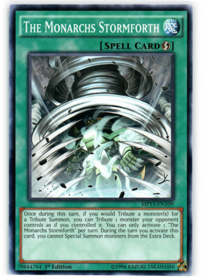 Yugioh! LP The Monarchs Stormforth - MP15-EN109 - Common - 1st Edition Lightly P-image