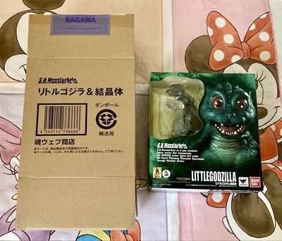 S.H.Monsterarts Little Godzilla Crystal Set-image