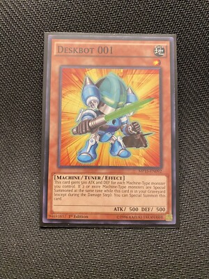 Yu-Gi-Oh! TCG Deskbot 001 2018 Mega Tin Pack MP15-EN092 1st Edition Common-image