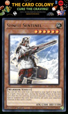 25th Anniversary Tin: Dueling Heroes Mega Pack #MP23-EN074 Sunlit Sentinel-image