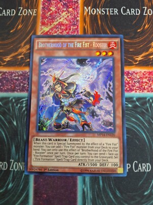 Yu-Gi-Oh! Brotherhood of the Fire Fist - Rooster MP14-EN120 Secret Rare 1st NM-image