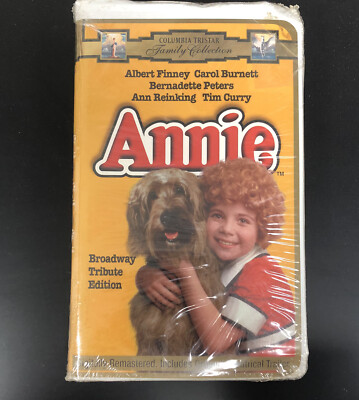 ANNIE 1997 VHS Broadway Tribute Edition in Clamshell Case New Sealed-image