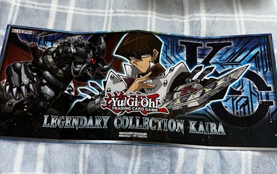 Konami Yugioh Trading Card Game Play Mat Board Legendary Collection Seto Kaiba-image