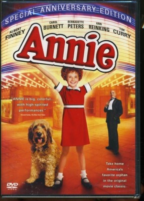 Annie (1981) DVD, Special Anniversary Edition  Brand New & Sealed! Carol Burnett-image