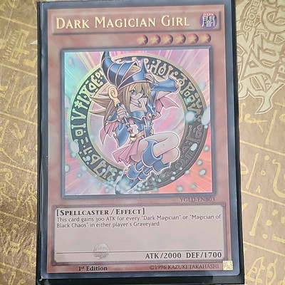Yu-Gi-Oh! TCG Dark Magician Girl Yugi's Legendary Decks YGLD-ENB03 (1)-image