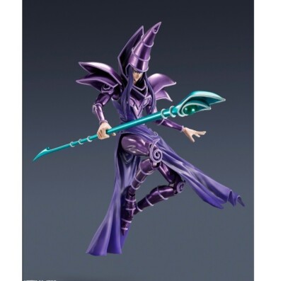 DARK MAGICIAN Yu-Gi-Oh Duel Monsters S.H.MonsterArts SHM Bandai SHF *MARCH-image