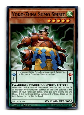 Yoko-Zuna Sumo Spirit - MP18-EN168 1st Edition - YuGiOh-LP-image