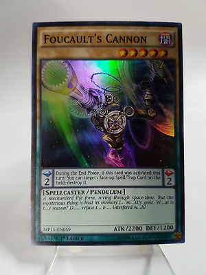 Yu-Gi-Oh 2015 Mega-Tin Mega Pack  #MP15-EN059 Foucault's Cannon-image