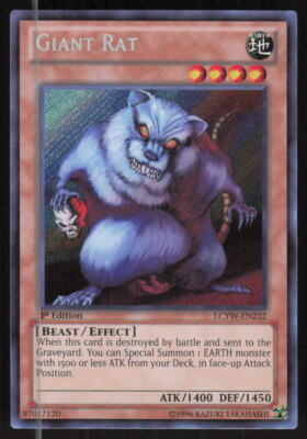 Yu-Gi-Oh TCG Legendary Collection 3: Yugi's World #LCYW-EN232 Giant Rat-image
