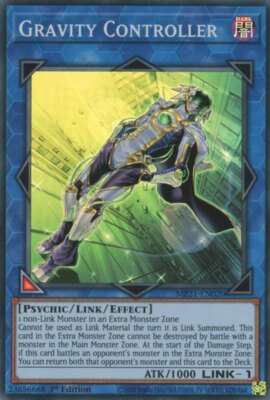 YGO-3x-Near Mint-Gravity Controller - MP21-EN020 - Super Rare - 1st Edition-2021-image