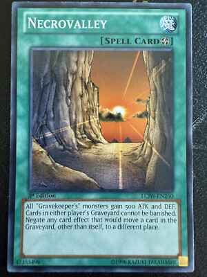 Necrovalley LCJW-EN260 Yu-Gi-Oh Legendary Collection 4: Joey's World-1st Edition-image