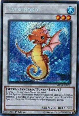 *** TATSUNOKO *** SECRET RARE MP16-EN103 MINT/NM CONDITION YUGIOH!-image