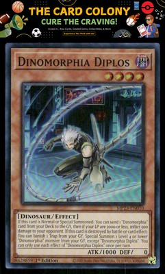 25th Anniversary Tin: Dueling Heroes Mega Pack #MP23-EN010 Dinomorphia Diplos-image