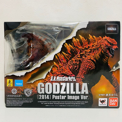 BANDAI S.H.MonsterArts Godzilla 2014 Poster Image Ver. JAPAN-image