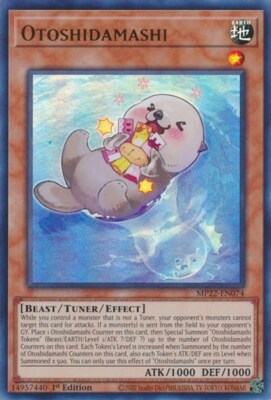 1x Otoshidamashi - 1st Edition NM Eng YuGiOh - 2022 Mega Tin - Pharoah's Gods-image