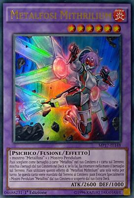 Metalfosi Mithrilium - Ultra Rare - 2017 Mega-Tin Mega Pack - MP17-IT148 New-image