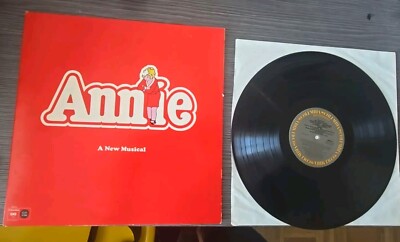 Annie (A New Musical) The Original Cast Vinyl Record LP Gatefold  PS 34712-image