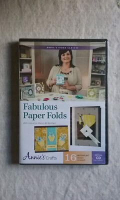 Annie's Crafts Fabulous Paper Folds DVD 2013 New Sealed-image