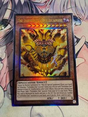 Yugioh Asian English INFO-AE081 The Legendary Exodia Incarnate Ultimate rare NM-image