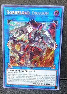 Yu-Gi-Oh! Collector's Borreload Dragon  MP18-EN131 1st Ed. +Bonus -image