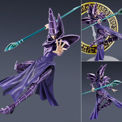 S.H. MonsterArts Yu-Gi-Oh! Dark Magician action figure Bandai Tamashii-image