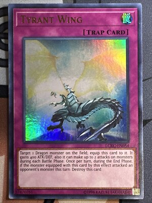 Tyrant Wing - NM - LCKC-EN054 - Unlimited - Ultra Rare - Yu-Gi-Oh! TCG-image