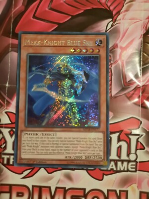 Yu-Gi-Oh! TCG Mekk-Knight Blue Sky 2018 Mega-Tin Mega Pack MP18-EN177 1st...-image