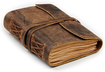 Leather Bound Journal - Rustic Brown, 7