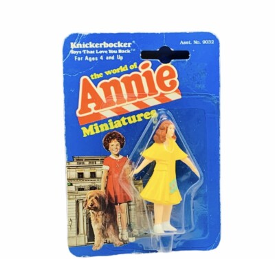 Little Orphan Annie miniature toy figure knickerbocker 1982 Grace Reinking BC3-image