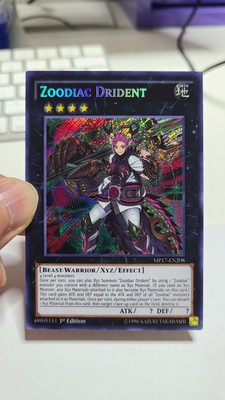 Zoodiac Drident MP17-EN208 2017 Mega-Tins Mega Pack 1st Edition Secret Rare NM-image