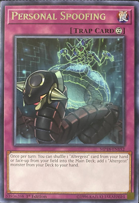Personal Spoofing - MP18-EN152 2018 Mega-Tins Mega Pack 1st Edition RARE YuGiOh-image