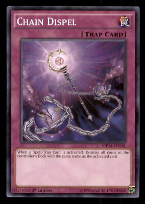 Yugioh Chain Dispel #MP15-EN118 2015 Mega-Tins Mega Pack LP-image