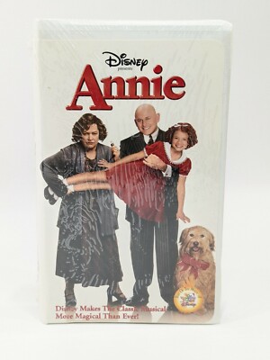 Walt Disney ANNIE VHS 19056 movie videotape children 1999 Kathy Bates SEALED NEW-image