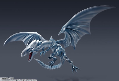 S.H.MonsterArts Yu-Gi-Oh! Duel Monsters Blue-Eyes White Dragon BANDAI JAPAN-image
