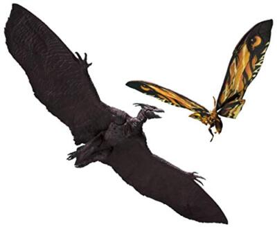 Bandai Tamashii Nations S.H. MonsterArts Mothra (2019) & Rodan (2019) Set-image
