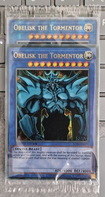 [SEALED] QUARTER CENTURY RARE : LC01-EN001 Obelisk the Tormentor - Limited Editi-image