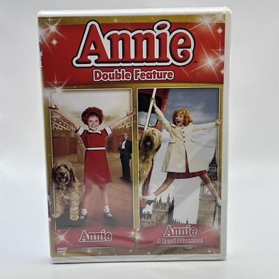 ANNIE & ANNIE ROYAL ADVENTURE - Double Feature DVD NEW/SEALED-image