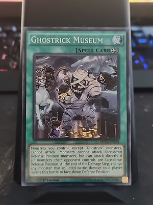 Ghostrick Museum - 1st Edition - Yugioh Spell Card - Vintage-image