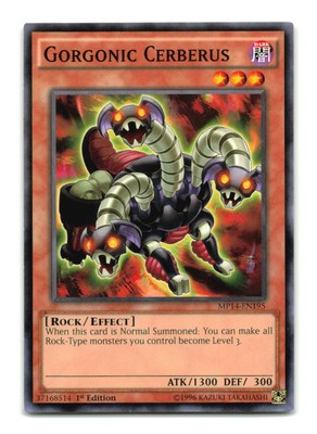 Gorgonic Cerberus - MP14-EN195 1st Edition - YuGiOh-LP-image