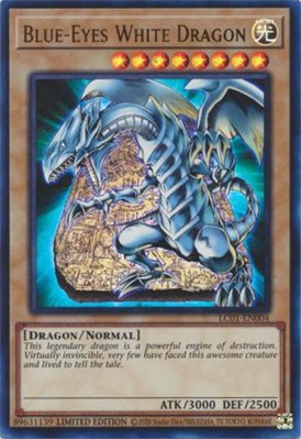 Yu-Gi-Oh Card - LC01-EN004 - BLUE-EYES WHITE DRAGON (ultra rare holo) - NM/Mint-image