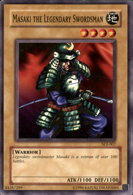Masaki the Legendary Swordsman SDJ-007 Yugioh-image